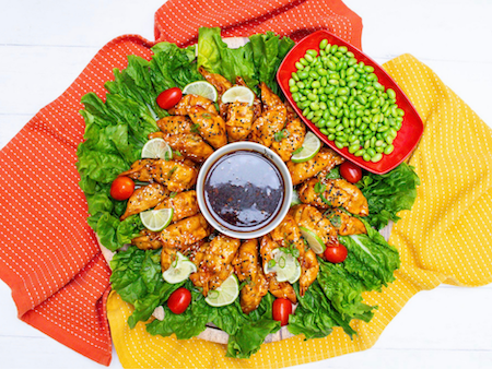 Lemongrass Chicken Pot Stickers